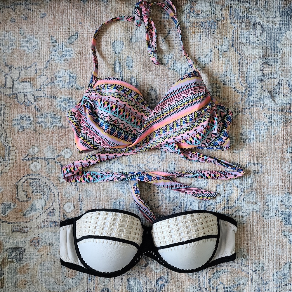 2 Victoria secret swim tops